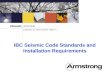 IBC Seismic Code Standards and Installation Requirements