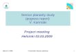 Sensor planarity study (pogress report)  V. Karimäki
