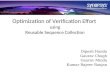 Optimization of Verification Effort  using Reusable Sequence Collection