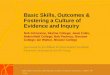 Basic Skills, Outcomes & Fostering a Culture of  Evidence and Inquiry