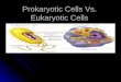 Prokaryotic Cells Vs. Eukaryotic Cells
