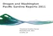 Oregon and Washington Pacific Sardine Reports 2011