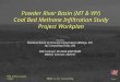 Powder River Basin (MT & WY) Coal Bed Methane Infiltration Study Project Workplan