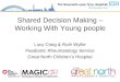 Shared Decision Making – Working With Young people