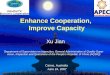 Enhance Cooperation,  Improve Capacity