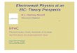 Electroweak Physics at an EIC: Theory Prospects