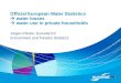 Official European Water Statistics   water losses   water use in private households
