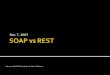 SOAP  vs  REST
