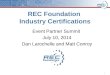 REC Foundation  Industry Certifications