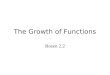 The Growth of Functions