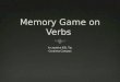 Memory Game on Verbs