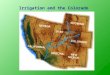 Irrigation and the Colorado River