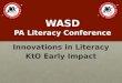 WASD PA Literacy Conference