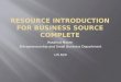 Resource Introduction for Business Source Complete