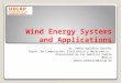 Wind Energy Systems  and  Applications
