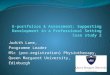 E-portfolios & Assessment: Supporting Development in a Professional  Setting Case study 2