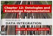 Chapter 12: Ontologies and Knowledge Representation