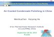 The 2 nd  annual Air-Cooled Condenser User’s Group Meeting