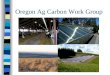 Oregon Ag Carbon Work Group