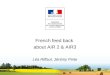 French feed back  about AIR 2 & AIR3 Léa Riffaut, Jérémy Pinte