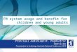 FM system usage and benefit for  children and young adults