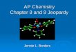 AP Chemistry Chapter 8 and 9 Jeopardy