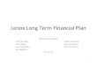 Lenox Long Term Financial Plan