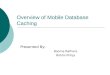 Overview of Mobile Database Caching