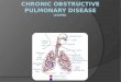 Chronic  obstructive  pulmonary disease (COPD)