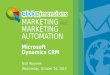 EMAIL MARKETING  and MARKETING AUTOMATION for Microsoft Dynamics CRM
