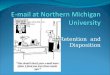 E-mail at Northern Michigan University
