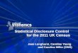 Statistical Disclosure Control  for the 2011 UK Census