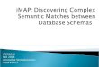 iMAP: Discovering Complex Semantic Matches between Database Schemas  