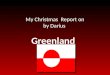 My  C hristmas  Report on by  D arius
