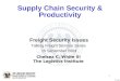 Supply Chain Security & Productivity