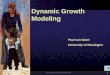 Dynamic Growth Modeling