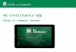 My  Constituency App House of Commons Library