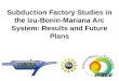 Subduction Factory Studies in the Izu-Bonin-Mariana Arc System: Results and Future Plans