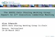The GEOSS Data Sharing Working Group: Report to 27 th  Executive Committee Meeting