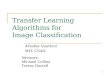 Transfer Learning Algorithms for Image Classification