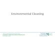 Environmental Cleaning