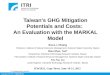 Taiwan's GHG Mitigation Potentials and Costs:  An Evaluation with the MARKAL Model