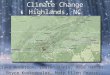 Climate Change Highlands, NC