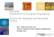 ECE2030  Introduction to Computer Engineering Lecture 20: Datapath and Microcode Control