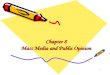 Chapter 8 Mass Media and Public Opinion