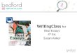 WritingClass for Real Essays 4 th  Ed. Susan Anker