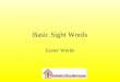 Basic Sight Words