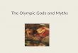 The Olympic Gods and Myths