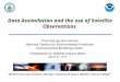 Data Assimilation and the use of Satellite Observations