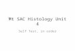 Mt SAC Histology Unit 4